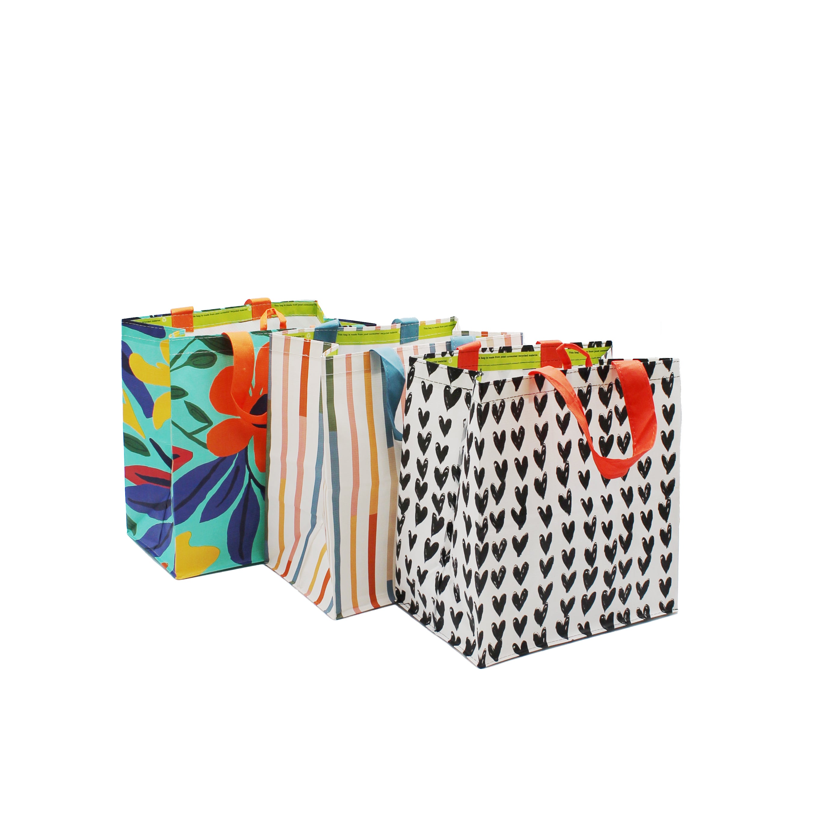 Small Everyday Bag in Happy Spring – Earthwise Reusable Bags