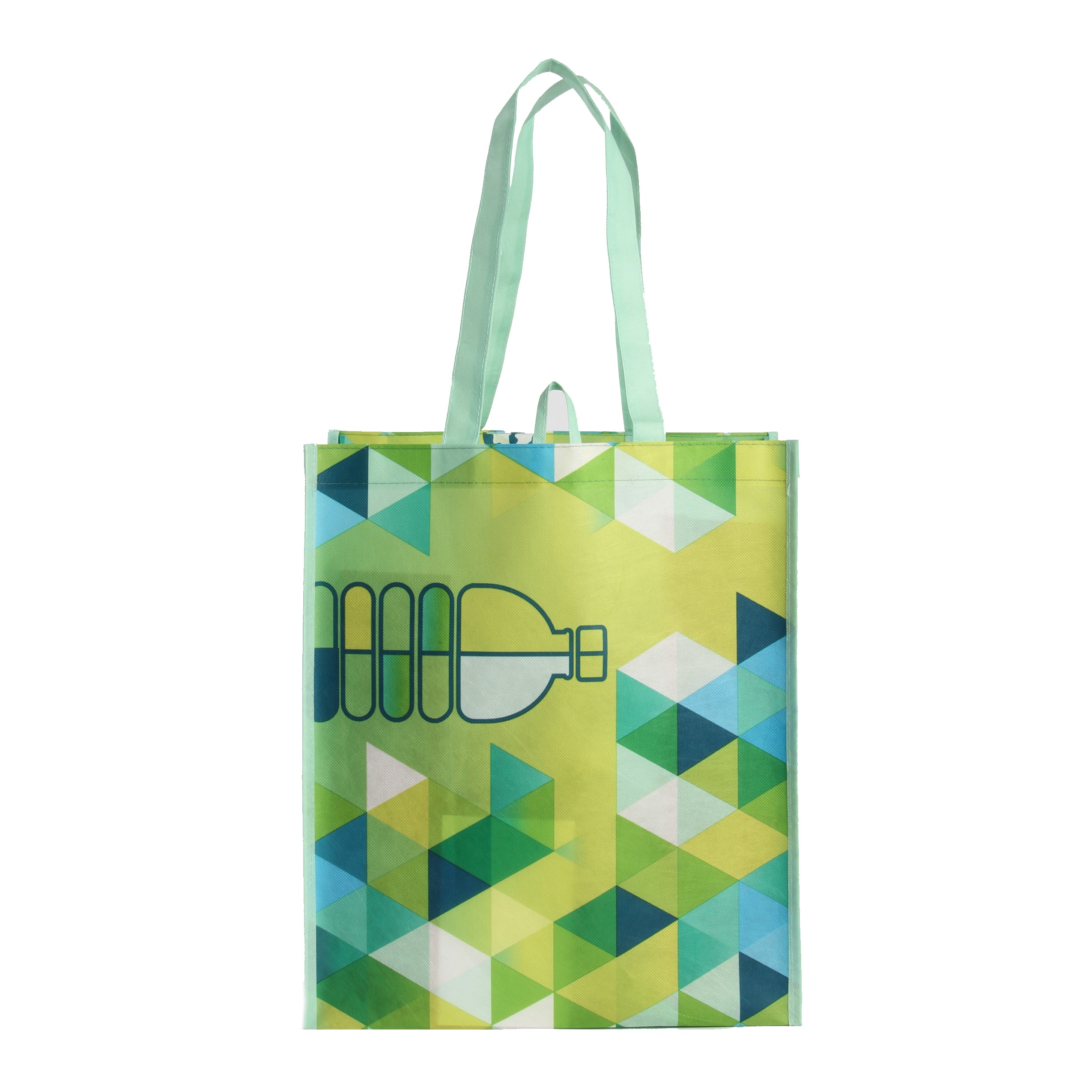 Reuse and Recycled Foldaway Tote Bag - Stay Positive – Baudville