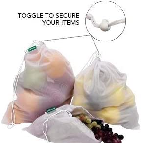 Amazon.com: Mr Miracle Plastic Produce Bags for Food Storage - 12