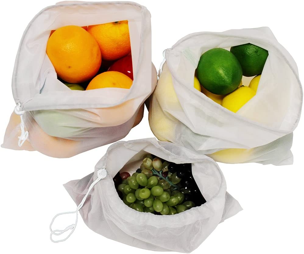 Cotton Vegetables Bags Set of 11 - No Plastic Shop